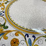 Outdoor table signed Grandi Maioliche Ficola hand-painted Italy