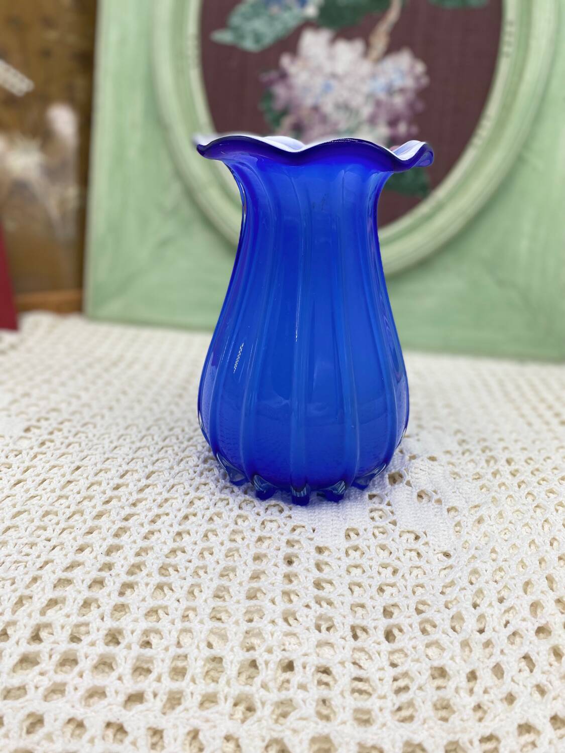 Vase corolle Murano