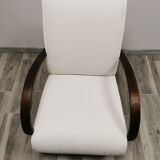 Restored armchair by Jindrich Halabala