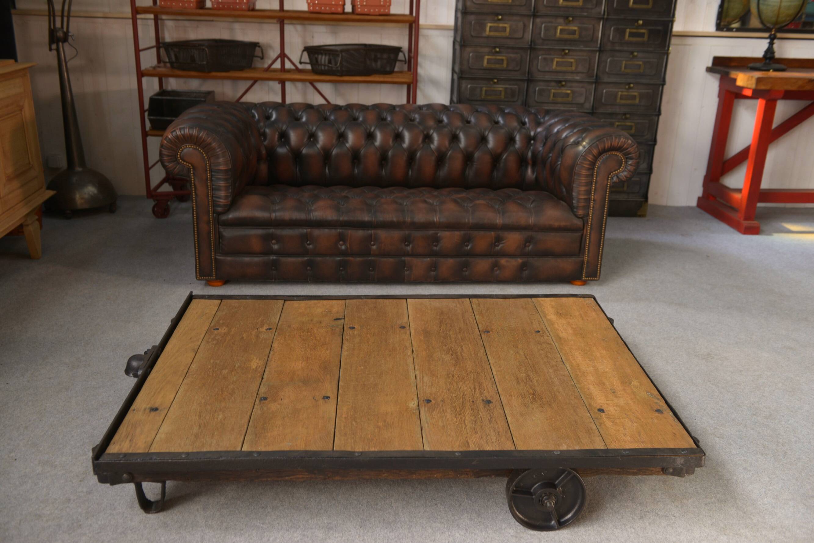 SNCF coffee table stamped Paris