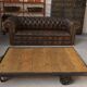 SNCF coffee table stamped Paris
