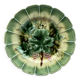 Sarreguemines barbotine dessert plate