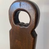 Traditional Basque chair in brutalist style