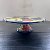 Pie dish on foot