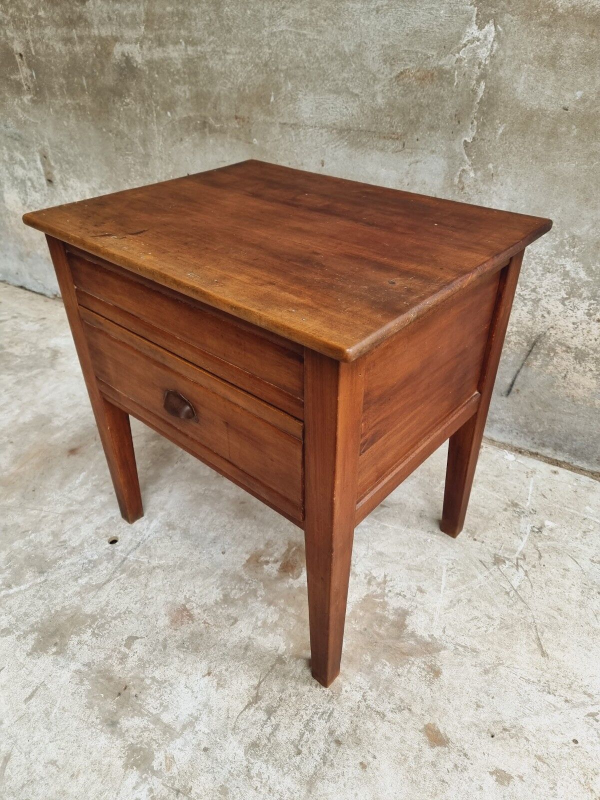 Antique work table side table or kitchen island