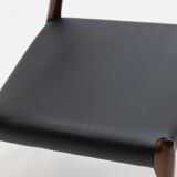 Set of 4 rosewood model 78 dining chairs by niels otto møller for j.l. møllers møbelfabrik, denmark