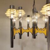Lustre space age de la Maison Sciolari, années 1970