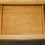 Art Nouveau desk attributed to Carlo Zen 1902 in mottled maple.