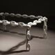 Brutalist Chain Link Coffee Table | France 1970s