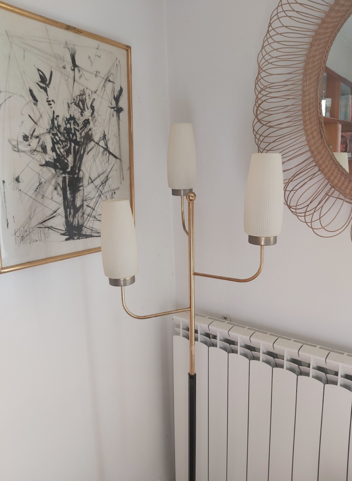 Vintage Italian floor lamp