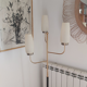 Lampadaire italien vintage