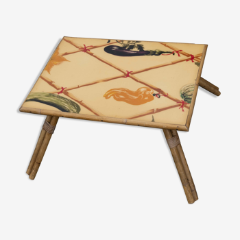Table basse bambou