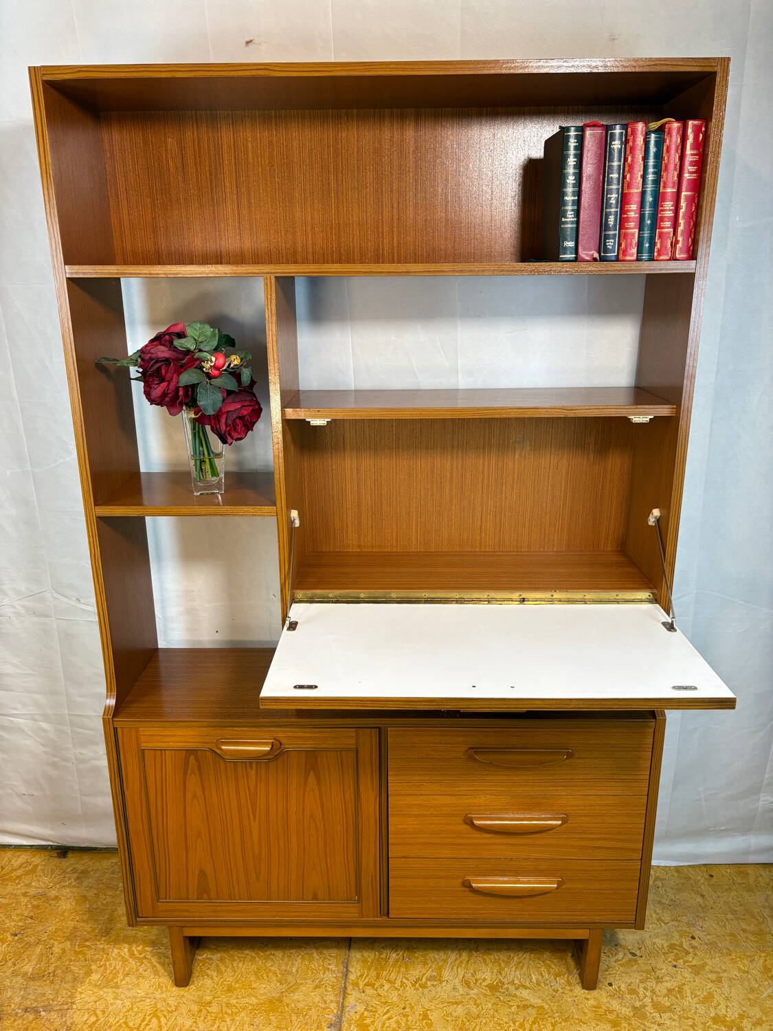 Mid-Century Retro Vintage Room Divider / Shelving Unit by Stonehill -