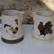 Exceptional collection of Niderviller tableware Normand style