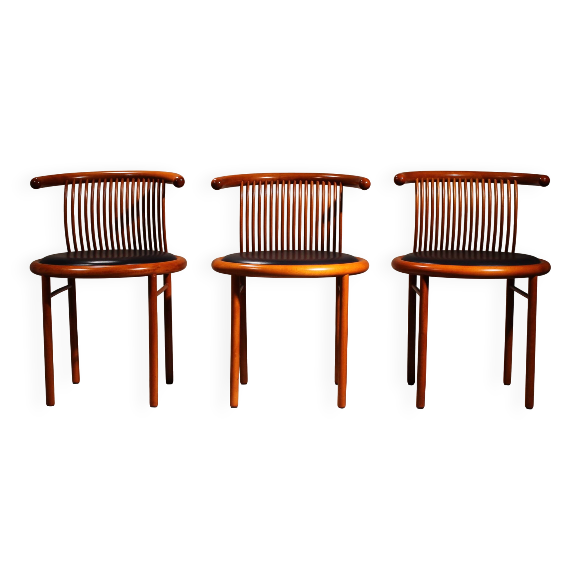 Four ‚Circo‘ Chairs by Jutta & Herbert Ohl for Lübke | Germany 1980s