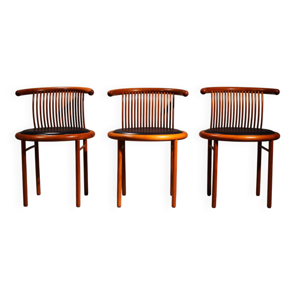 Quatre chaises 'Circo' par Jutta et Herbert Ohl pour Lübke Allemagne années 1980