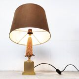 Vintage French corn table lamp, 1970s