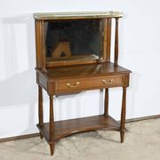 Table console en merisier, style Louis XVI, fin XIXème