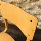 Pair of vintage children's chairs, curved wood circa 1950/1950