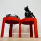 Tables d’appoint Prisunic - vintage -