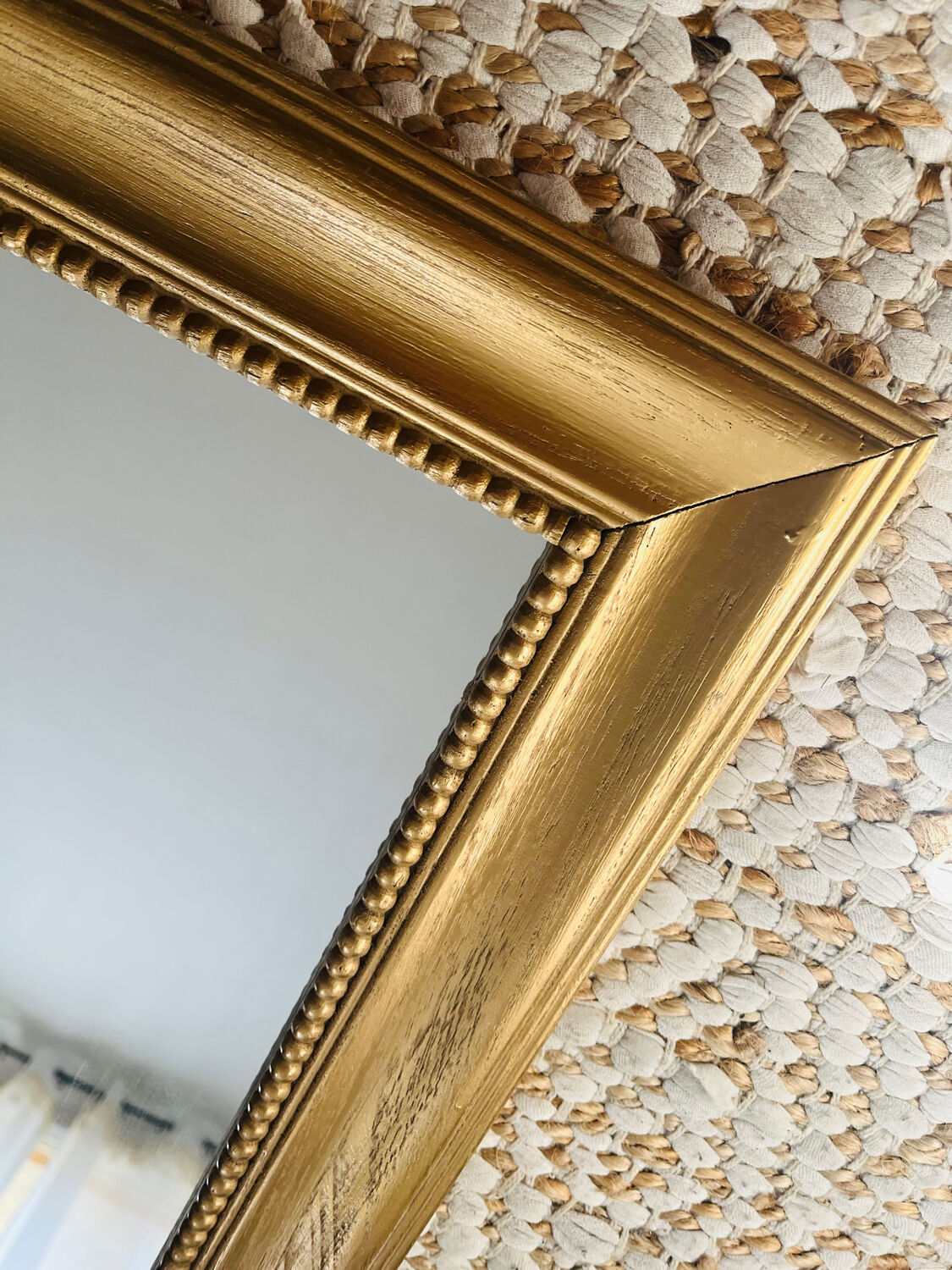 Mirror 80x59cm gilded wood