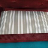 Burgundy red velvet meridian 50s