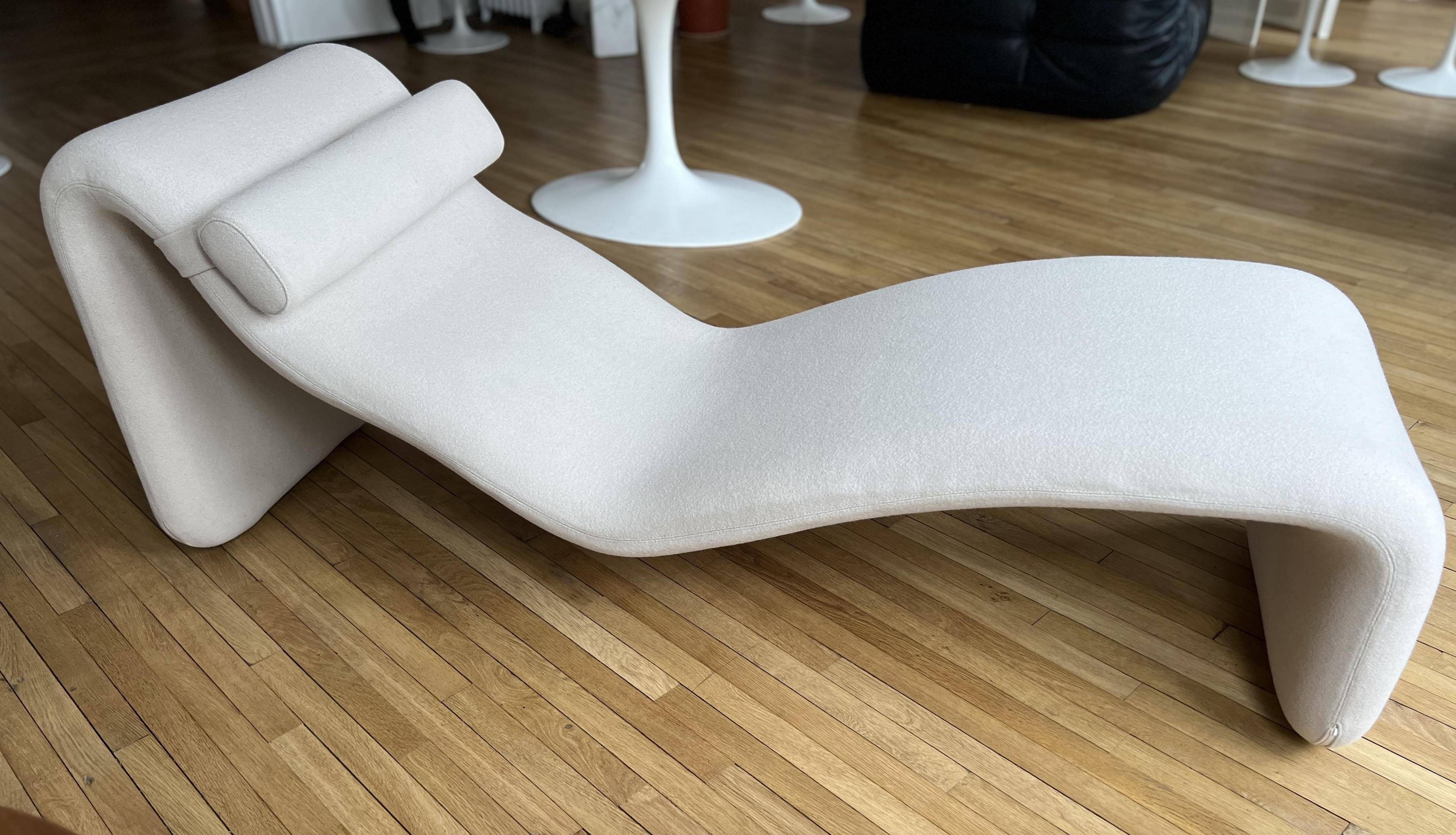 Chaise longue model "Djinn" by Olivier Mourgue, 1960s