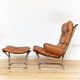 Armchair & ottoman design Harald Relling published by Langlos Fabbriker Stranda Norway