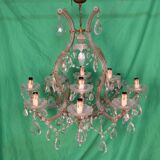 Chandelier en cristal italien