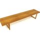 Minimalist bench "Tokyo" Yngvar Sandström, Nordiska Kompaniet, NK, Sweden, 1970