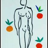 Lithograph Henri Matisse 1958