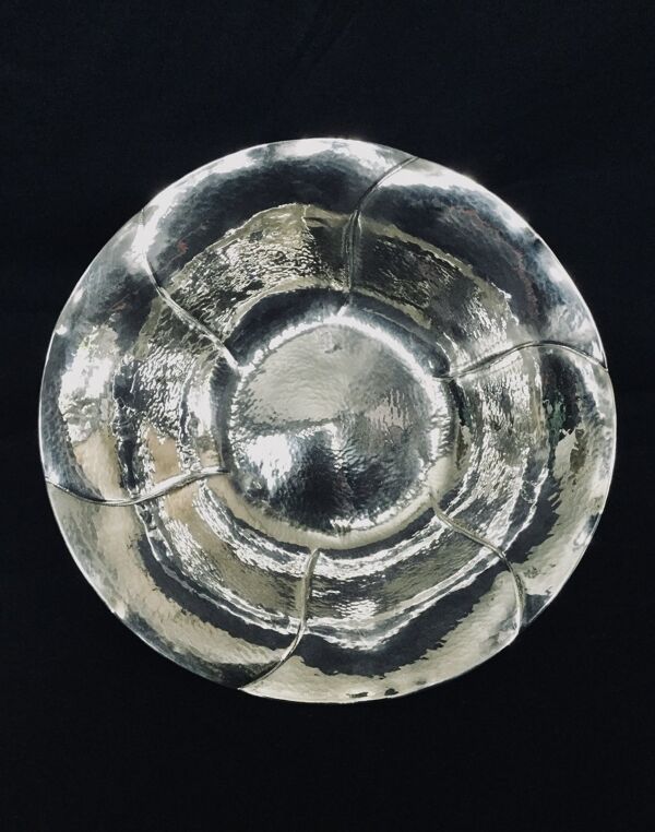 Coupe en argent martelée hollandaise