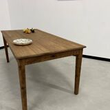 Pine farm table, spindle legs