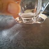 Set of 2 Daum crystal salt shakers