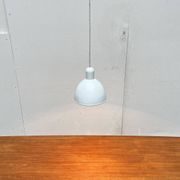Vintage Danish enamelled pendant lamp model ES by Edgar Schlaefle for Louis Poulsen, 1980s.