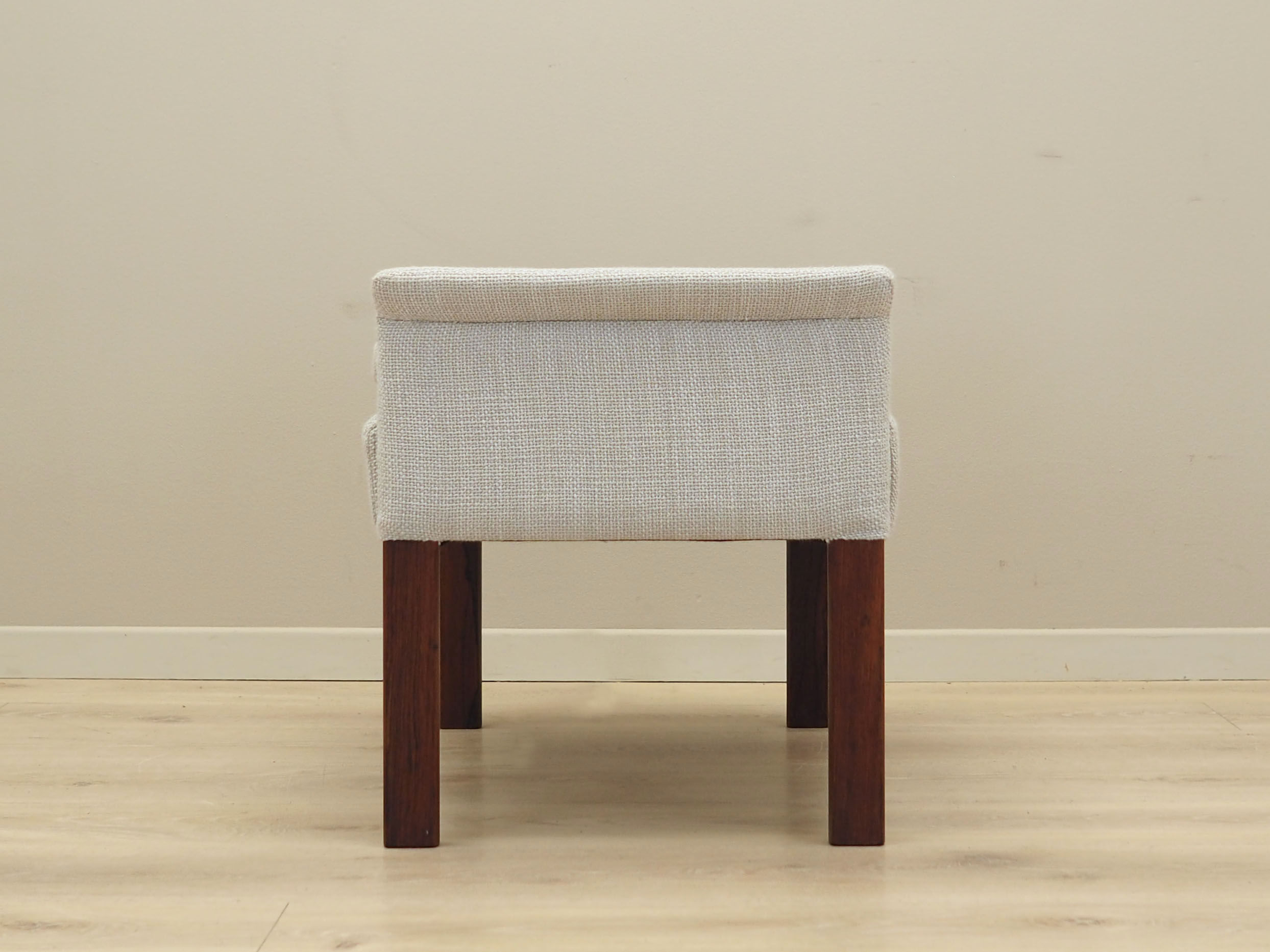 Rosewood footstool, Scandinavian design, 1960s, designer: Hans Olsen, production Vatne Møbler