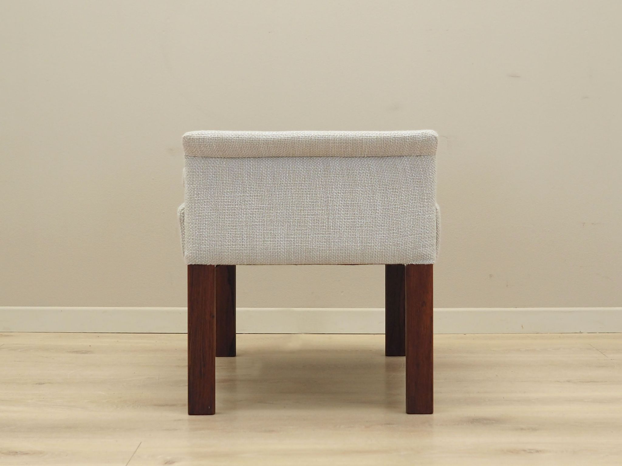 Rosewood footstool, Scandinavian design, 1960s, designer: Hans Olsen, production Vatne Møbler