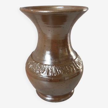 vase en céramique / poterie années 70