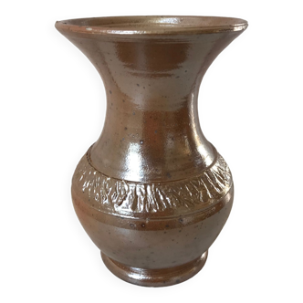 vase en céramique / poterie années 70