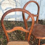 Pair of old chairs.