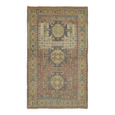 Turkish Vintage Anatolian Rug 141 cm x 220 cm