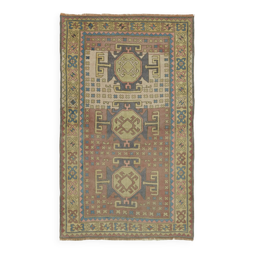 Tapis vintage anatolien turc 141 cm x 220 cm