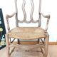 Two Hollywood Regency armchairs