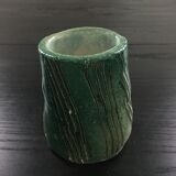 Japanese handcrafted vase signed