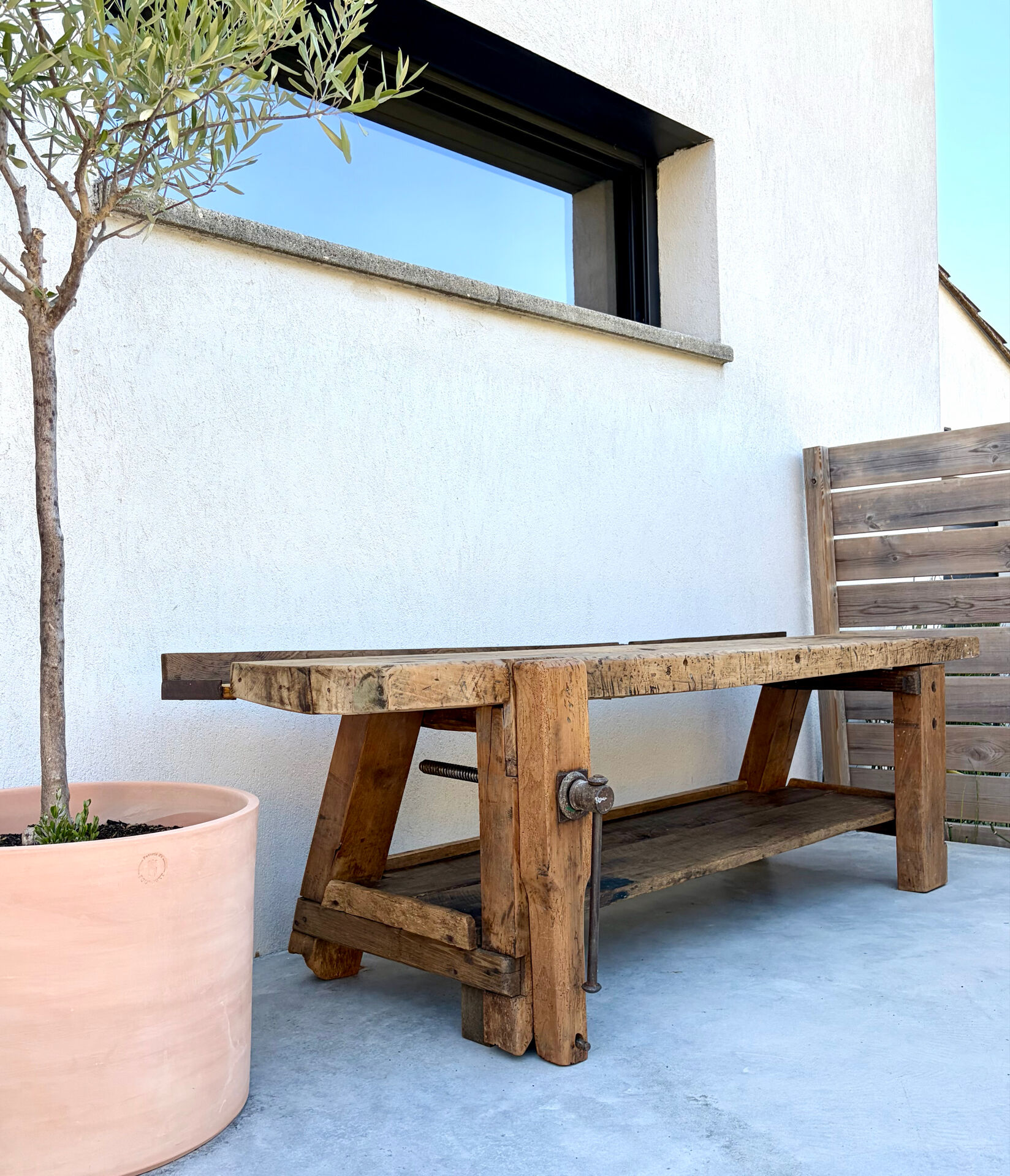 XXL carpenter's workbench