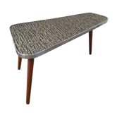 Table basse asymétrique des années 50-60