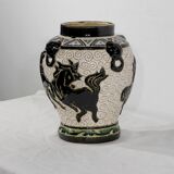 Glazed ceramic vase, china – 2nd part xixth
