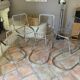 Lot de 6 chaises tubulaires en acier chromé 1970