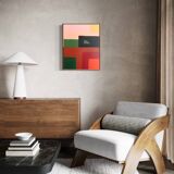 Contemporary abstract "retro composition" by Bodasca