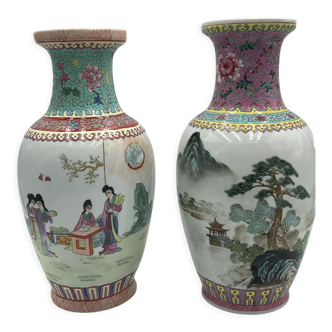 Vases porcelaine Chinoise